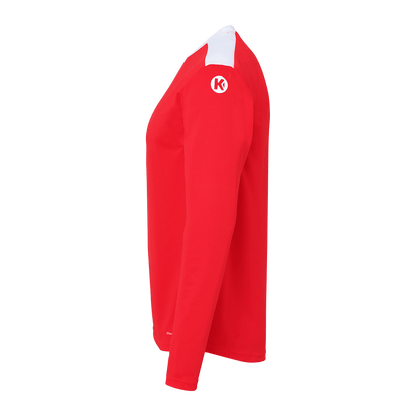 KEMPA Emotion 27 Langarmshirt Kind (rot/weiß)