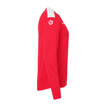 KEMPA Emotion 27 Langarmshirt Kind (rot/weiß)