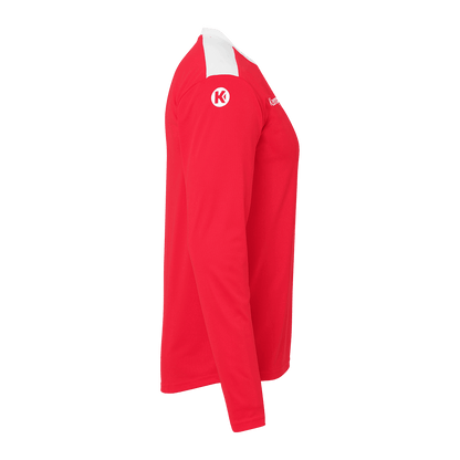 KEMPA Emotion 27 Langarmshirt Kind (rot/weiß)