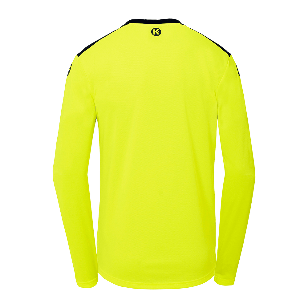 KEMPA Emotion 27 Langarmshirt Kind (fluo gelb/marine)
