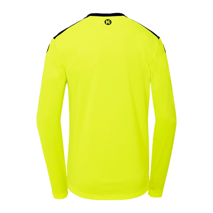 KEMPA Emotion 27 Langarmshirt Kind (fluo gelb/marine)