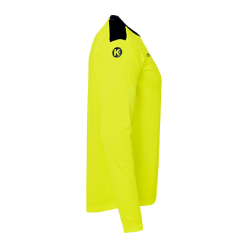 KEMPA Emotion 27 Langarmshirt Kind (fluo gelb/marine)