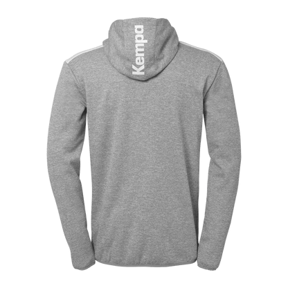 KEMPA Emotion 27 Kapuzenjacke Kind (dark grau melange/weiß)