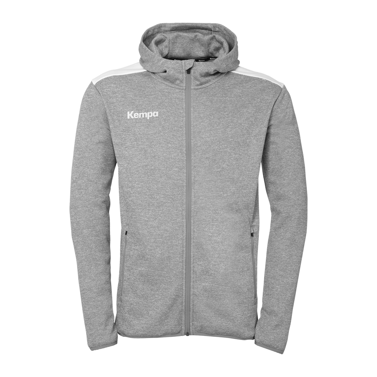 KEMPA Emotion 27 Kapuzenjacke Kind (dark grau melange/weiß)