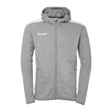 KEMPA Emotion 27 Kapuzenjacke Kind (dark grau melange/weiß)