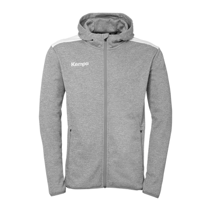 KEMPA Emotion 27 Kapuzenjacke Kind (dark grau melange/weiß)