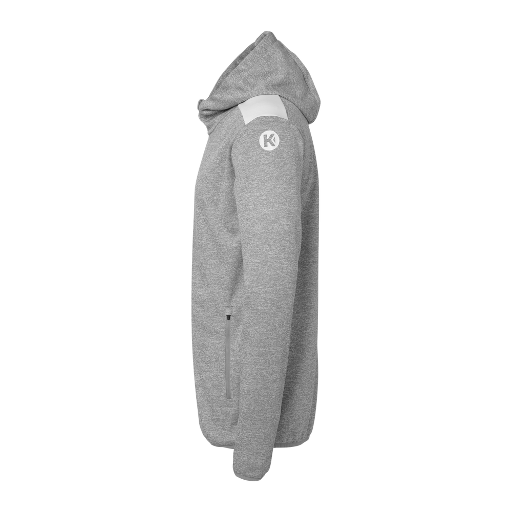 KEMPA Emotion 27 Kapuzenjacke Kind (dark grau melange/weiß)