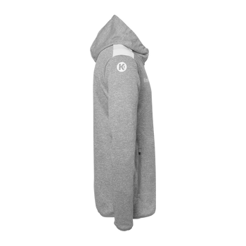 KEMPA Emotion 27 Kapuzenjacke Kind (dark grau melange/weiß)