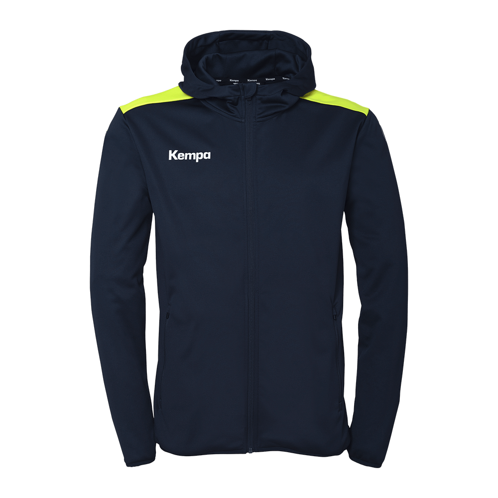 KEMPA Emotion 27 Kapuzenjacke Kind (marine/fluo gelb)