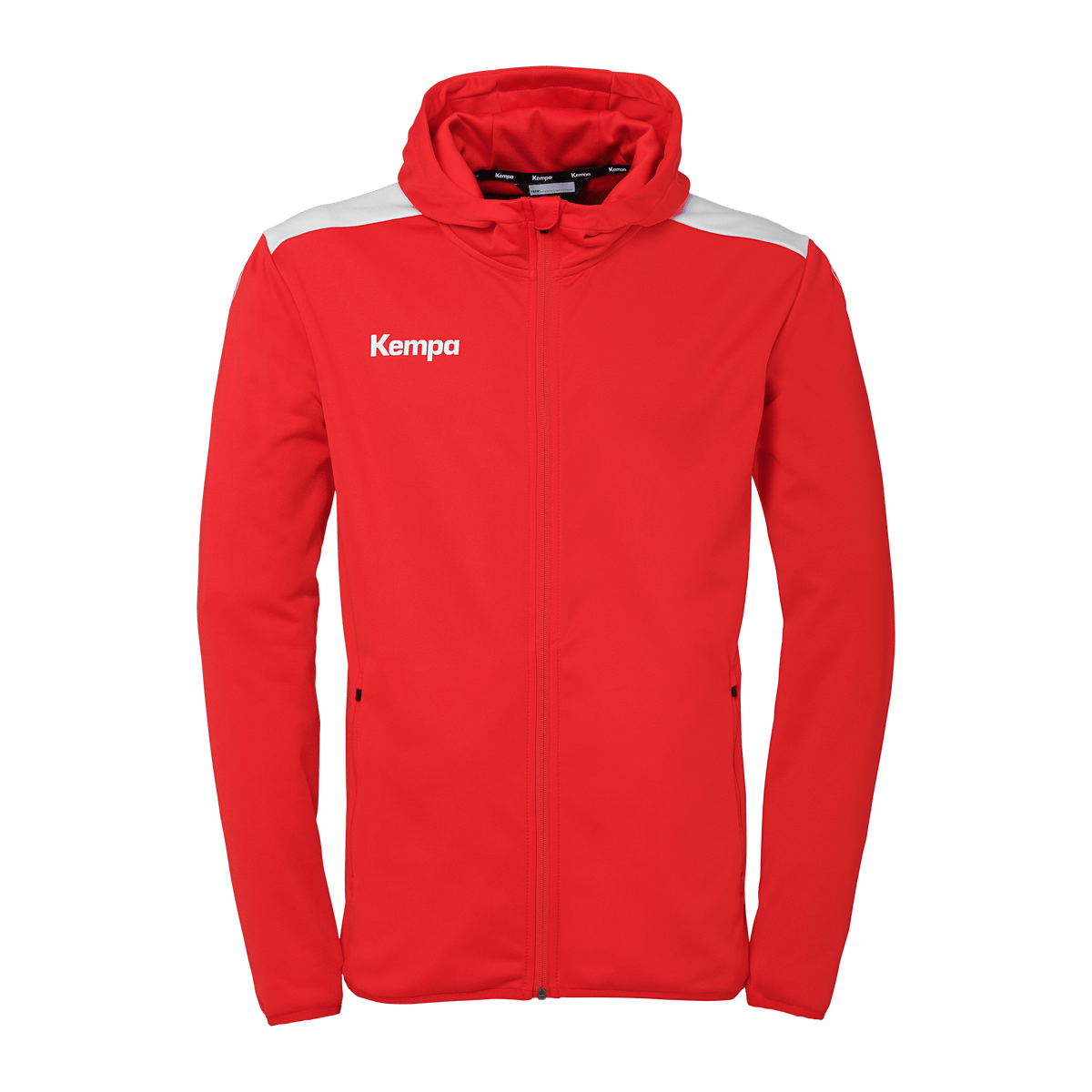 KEMPA Emotion 27 Kapuzenjacke Kind (rot/weiß)
