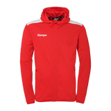 KEMPA Emotion 27 Kapuzenjacke Kind (rot/weiß)
