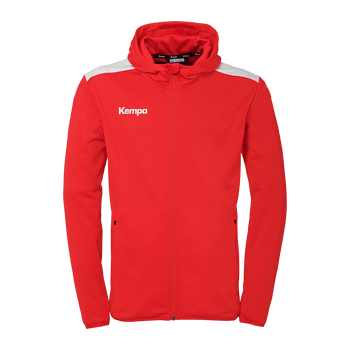 KEMPA Emotion 27 Kapuzenjacke Kind (rot/weiß)