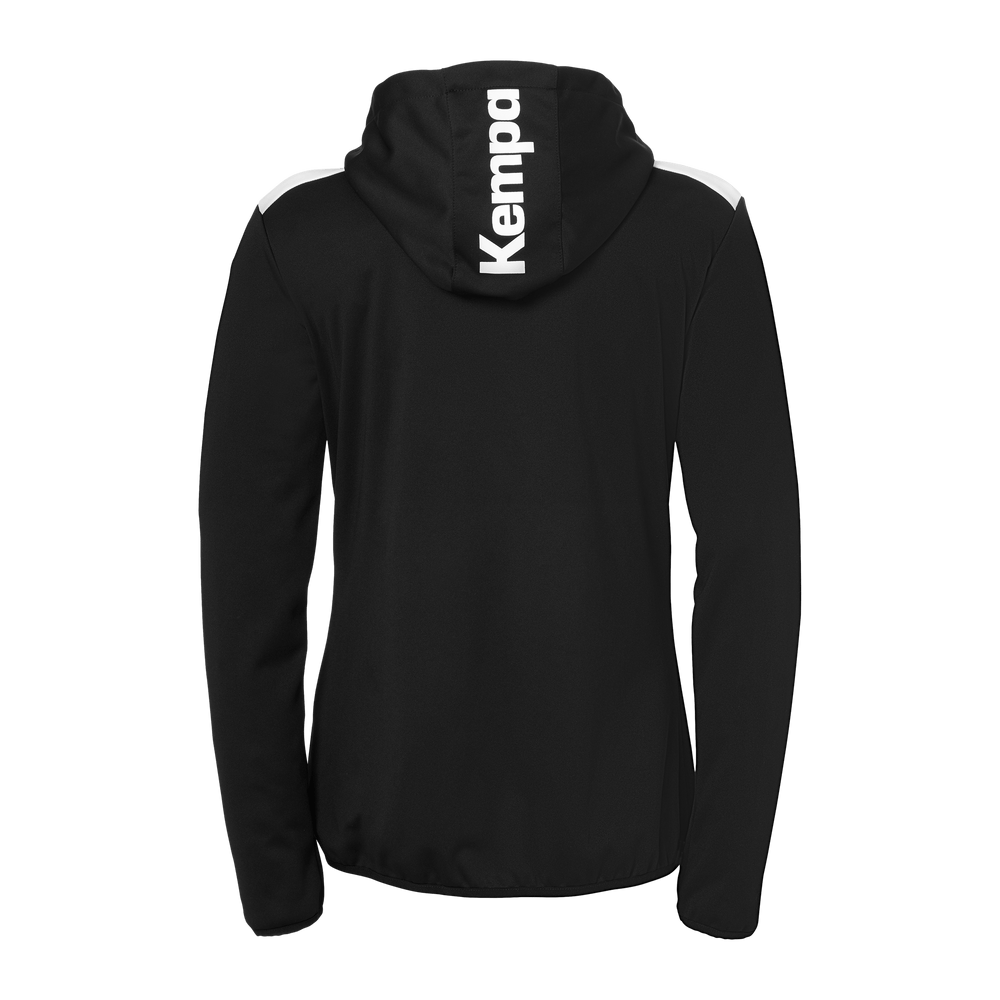 KEMPA Emotion 27 Kapuzenjacke Damen (schwarz/weiß)