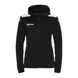 KEMPA Emotion 27 Kapuzenjacke Damen (schwarz/weiß)