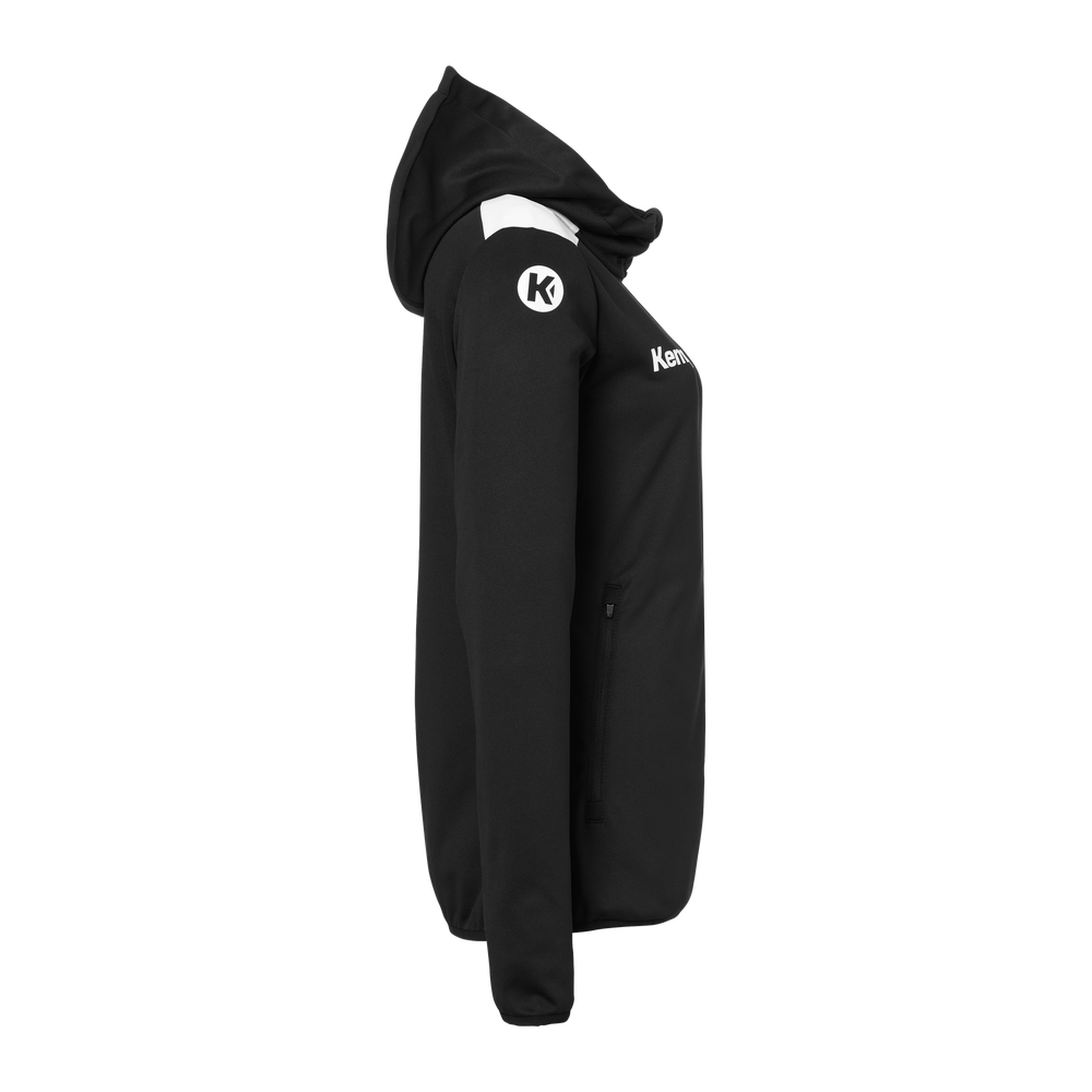 KEMPA Emotion 27 Kapuzenjacke Damen (schwarz/weiß)