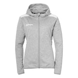 KEMPA Emotion 27 Kapuzenjacke Damen Dunkelgrau