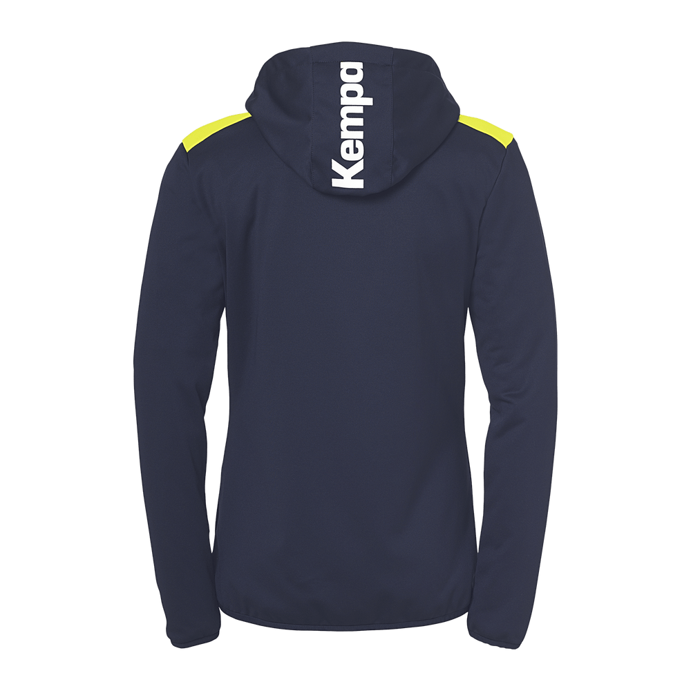 KEMPA Emotion 27 Kapuzenjacke Damen (marine/fluo gelb)