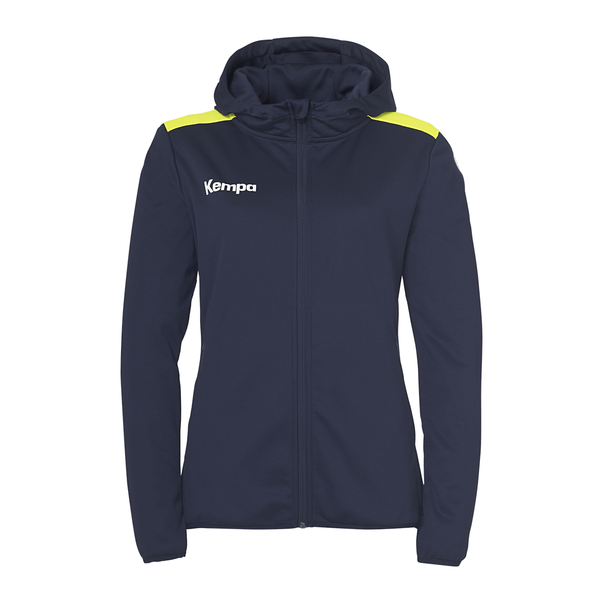 KEMPA Emotion 27 Kapuzenjacke Damen (marine/fluo gelb)