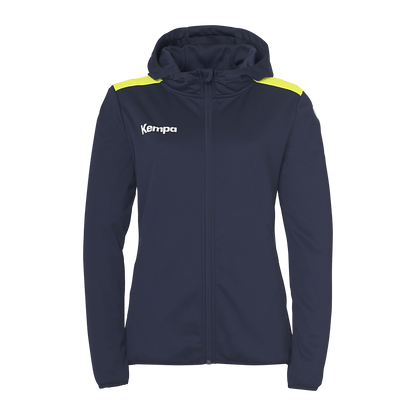 KEMPA Emotion 27 Kapuzenjacke Damen (marine/fluo gelb)