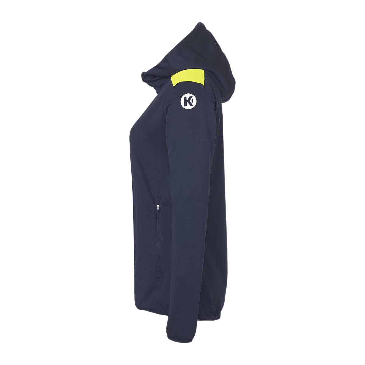 KEMPA Emotion 27 Kapuzenjacke Damen (marine/fluo gelb)