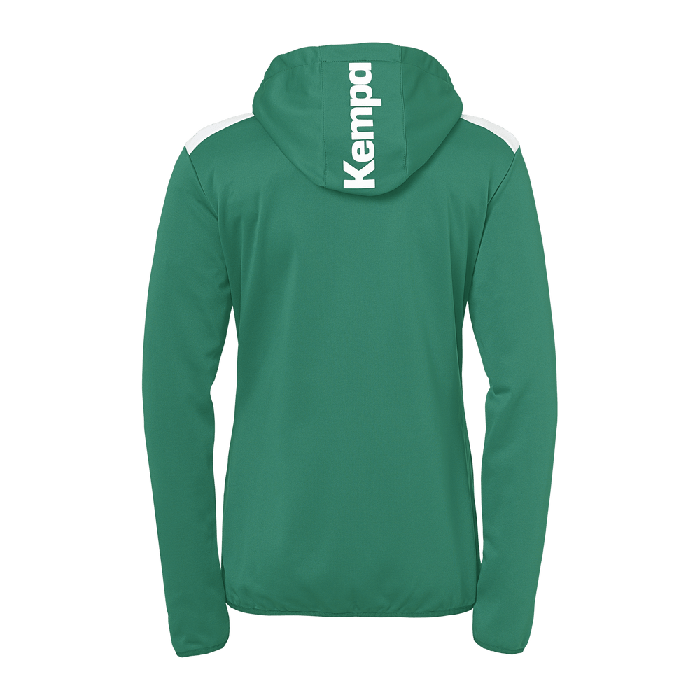 KEMPA Emotion 27 Kapuzenjacke Damen (lagune/weiß)