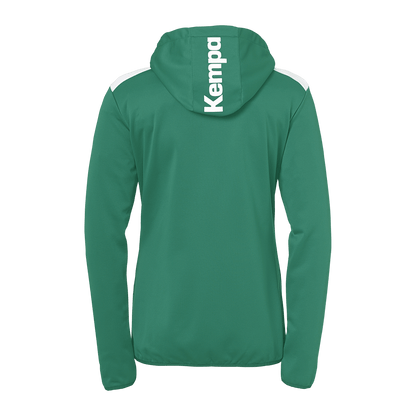 KEMPA Emotion 27 Kapuzenjacke Damen (lagune/weiß)