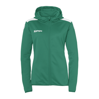 KEMPA Emotion 27 Kapuzenjacke Damen (lagune/weiß)