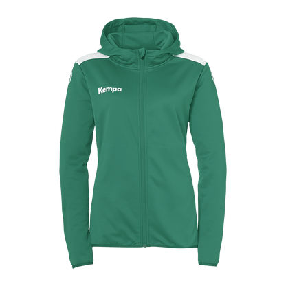 KEMPA Emotion 27 Kapuzenjacke Damen (lagune/weiß)