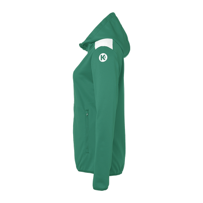 KEMPA Emotion 27 Kapuzenjacke Damen (lagune/weiß)