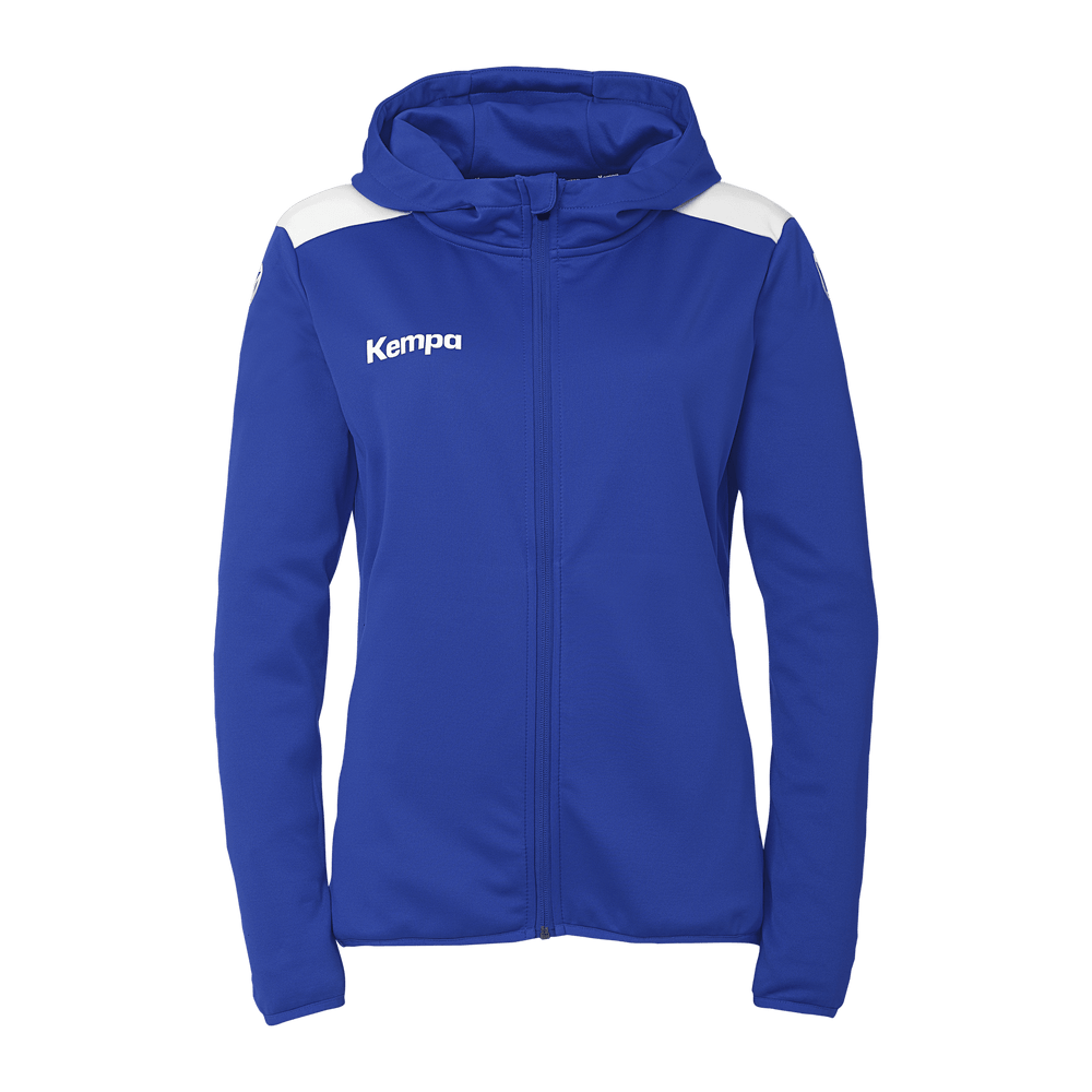 KEMPA Emotion 27 Kapuzenjacke Damen (royal/weiß)