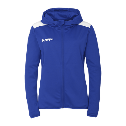 KEMPA Emotion 27 Kapuzenjacke Damen (royal/weiß)