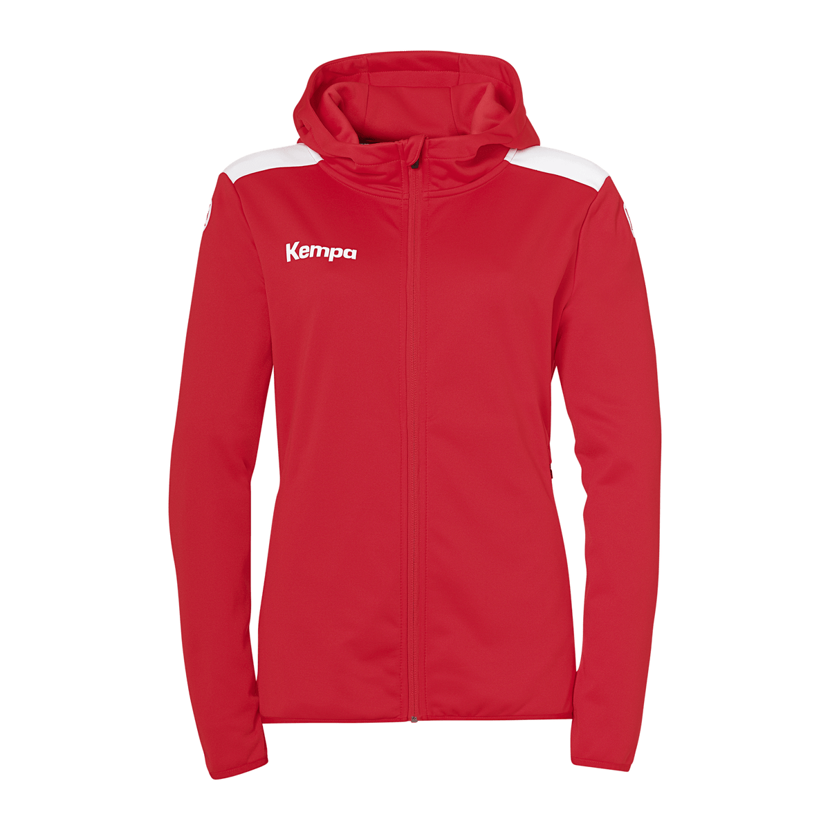 KEMPA Emotion 27 Kapuzenjacke Damen (rot/weiß)
