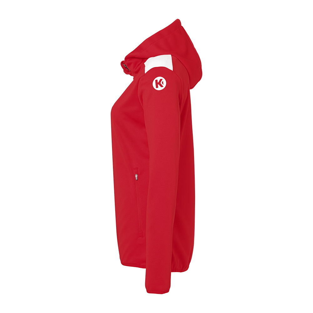 KEMPA Emotion 27 Kapuzenjacke Damen (rot/weiß)