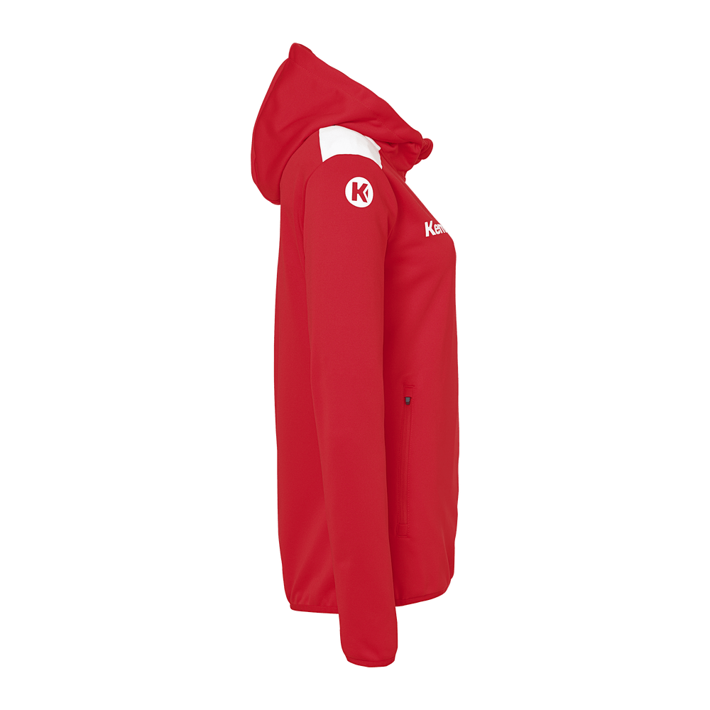 KEMPA Emotion 27 Kapuzenjacke Damen (rot/weiß)