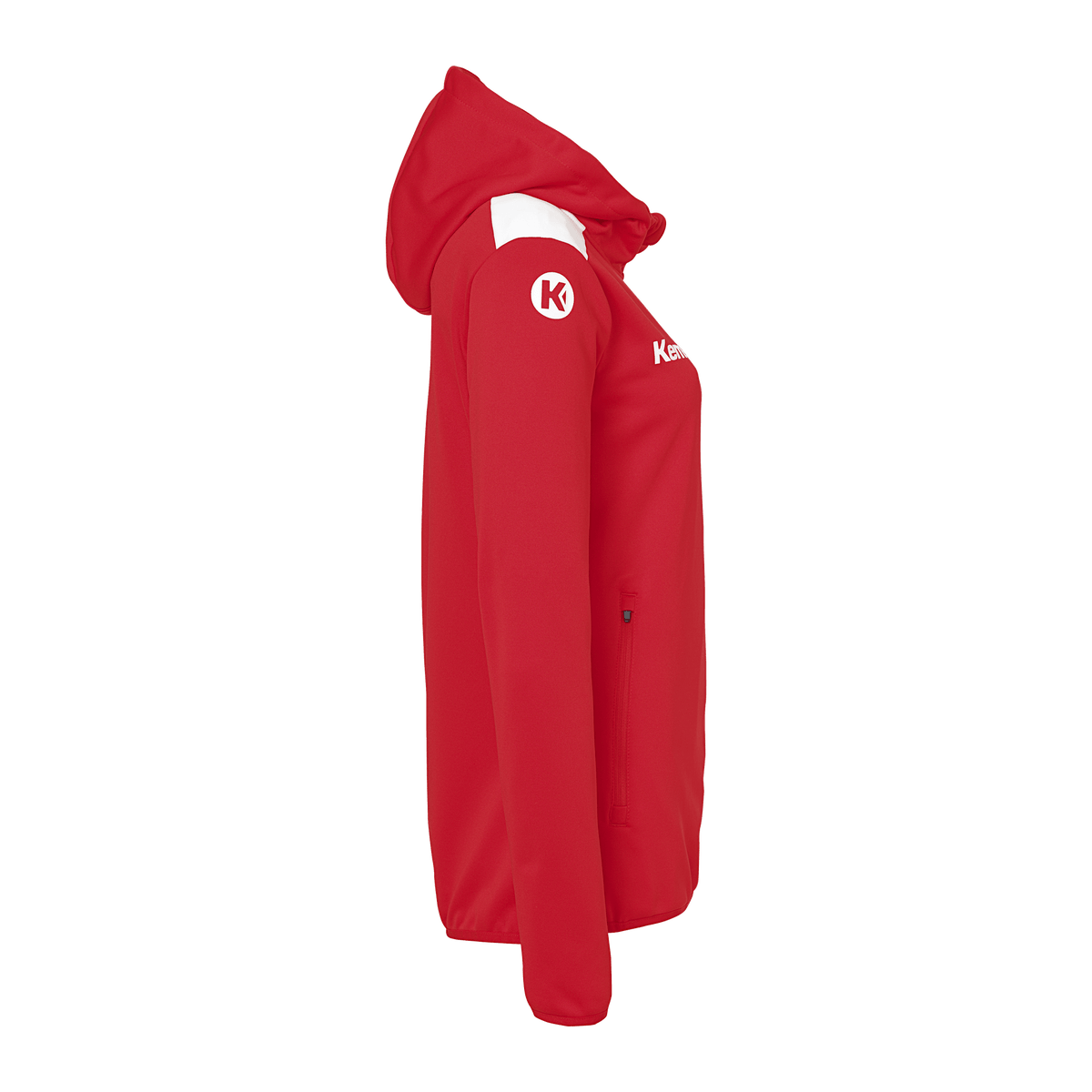 KEMPA Emotion 27 Kapuzenjacke Damen (rot/weiß)