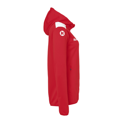 KEMPA Emotion 27 Kapuzenjacke Damen (rot/weiß)