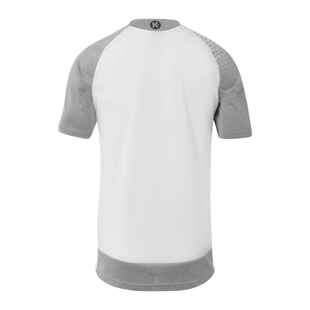 KEMPA Ambition 28 Shirt Kind (weiß/dark grau melange)
