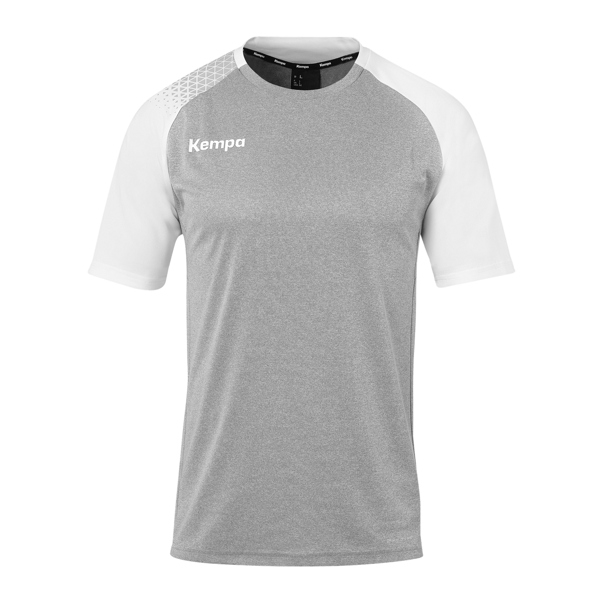 KEMPA Ambition 28 Shirt Kind (dark grau melange/weiß)
