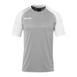 KEMPA Ambition 28 Shirt Kind (dark grau melange/weiß)