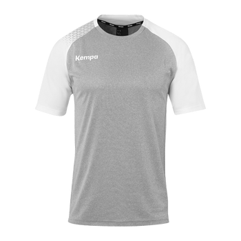 KEMPA Ambition 28 Shirt Kind (dark grau melange/weiß)