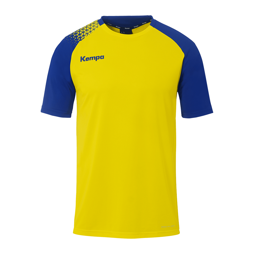 KEMPA Ambition 28 Shirt Kind (limonengelb/royal)