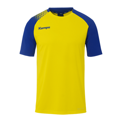 KEMPA Ambition 28 Shirt Kind (limonengelb/royal)