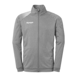 KEMPA Ambition 28 Poly Jacke Kind (dark grau melange/weiß)
