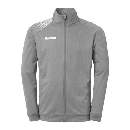 KEMPA Ambition 28 Poly Jacke Kind (dark grau melange/weiß)