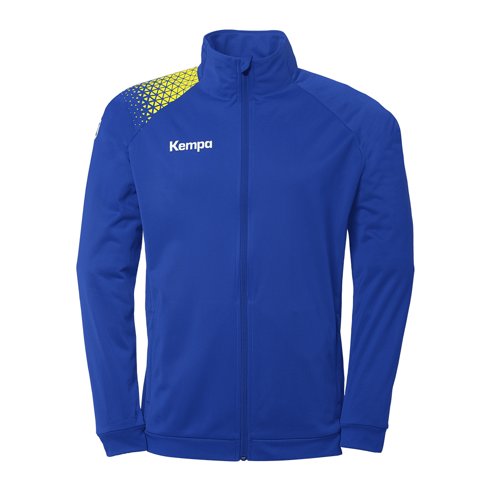KEMPA Ambition 28 Poly Jacke Kind (royal/limonengelb)