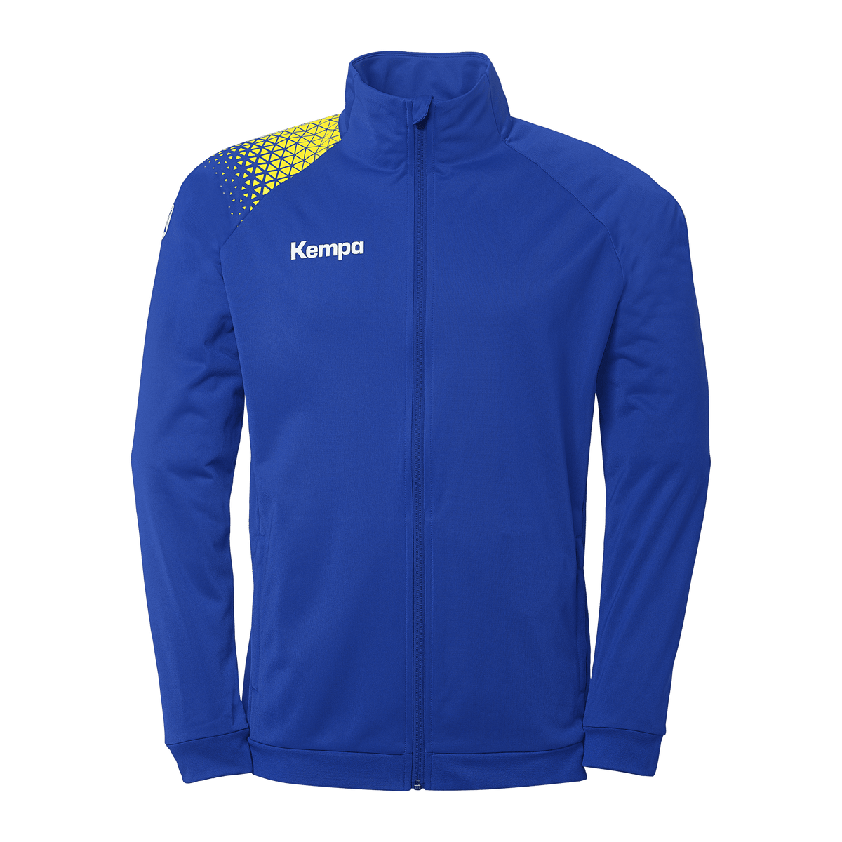 KEMPA Ambition 28 Poly Jacke Kind (royal/limonengelb)