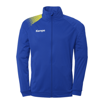 KEMPA Ambition 28 Poly Jacke Kind (royal/limonengelb)