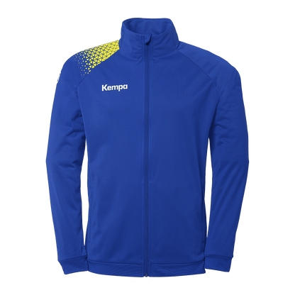 KEMPA Ambition 28 Poly Jacke Kind (royal/limonengelb)