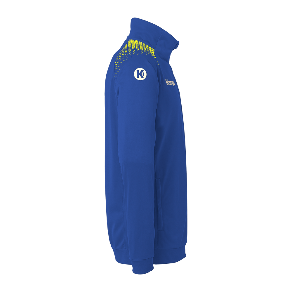 KEMPA Ambition 28 Poly Jacke Kind (royal/limonengelb)