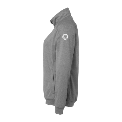 KEMPA Ambition 28 Poly Jacke Damen (dark grau melange/weiß)